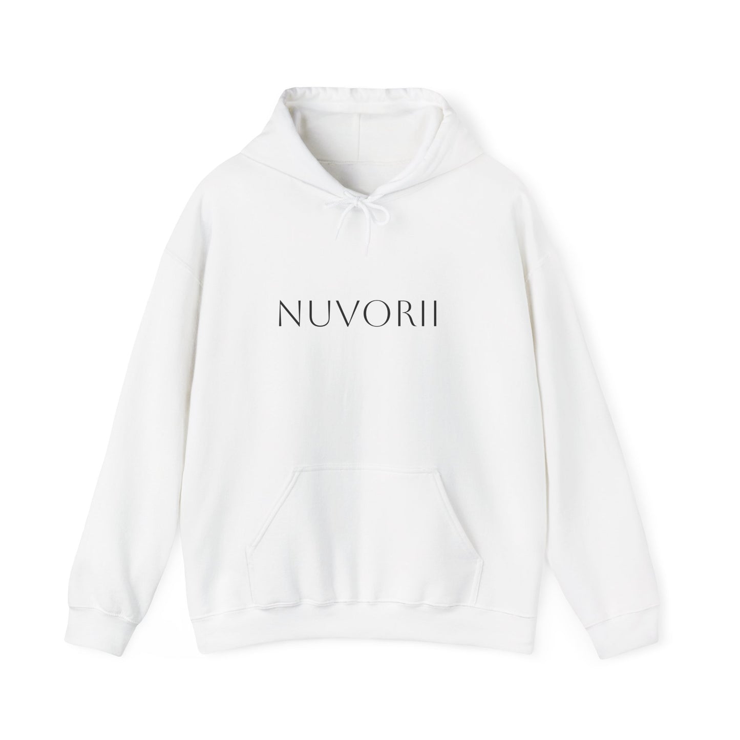 Minimalist White Hoodie - Stylish & Cozy Unisex Sweatshirt, Perfect for Casual Wear, Gift for Him/Her, Everyday Comfort, Holidays