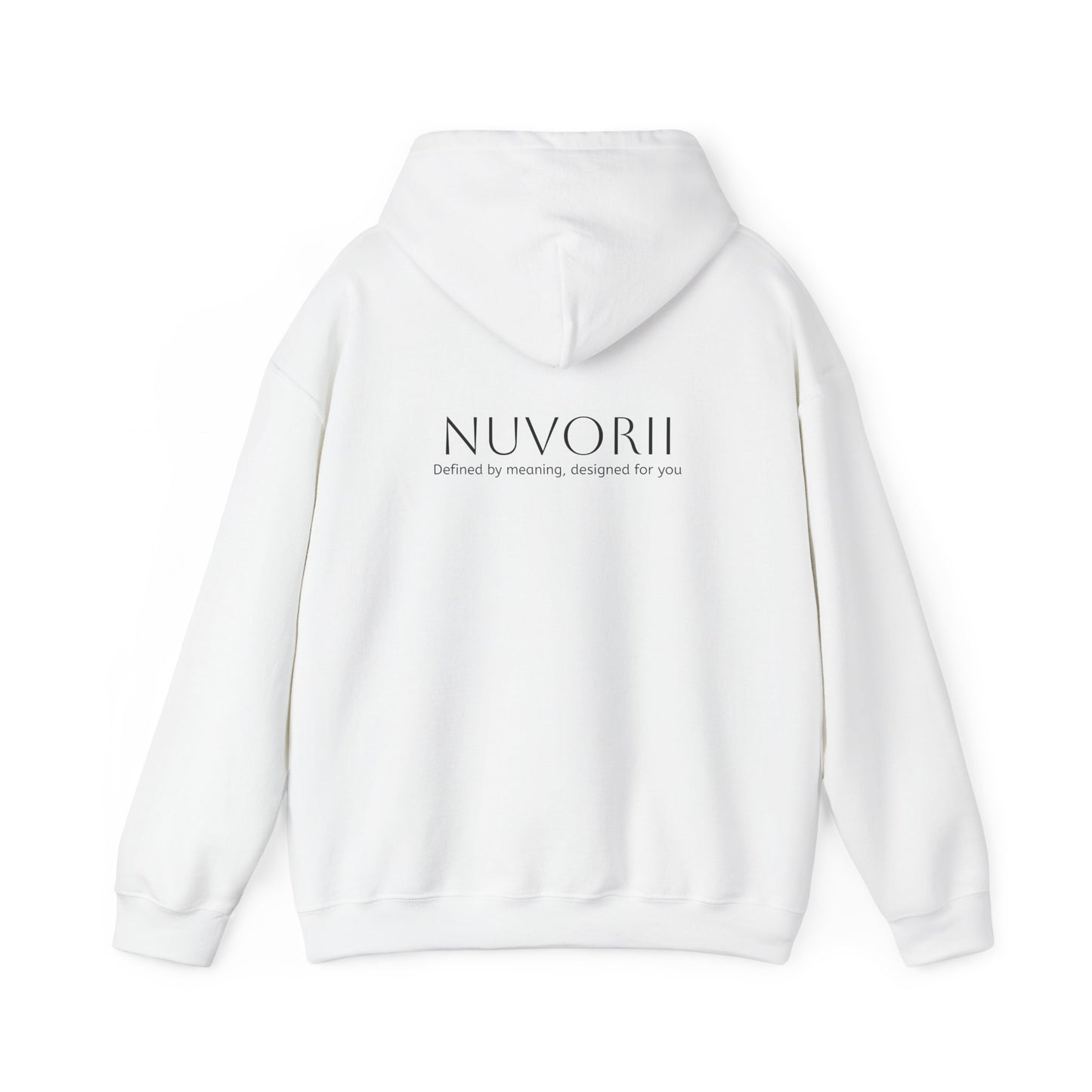 Minimalist White Hoodie - Stylish & Cozy Unisex Sweatshirt, Perfect for Casual Wear, Gift for Him/Her, Everyday Comfort, Holidays