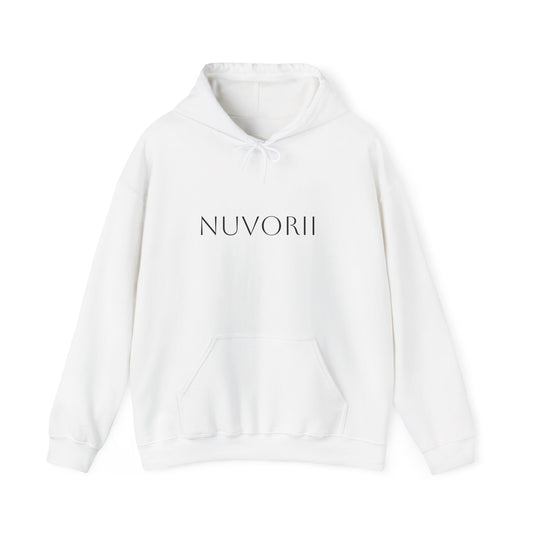 Minimalist White Hoodie - Stylish & Cozy Unisex Sweatshirt, Perfect for Casual Wear, Gift for Him/Her, Everyday Comfort, Holidays