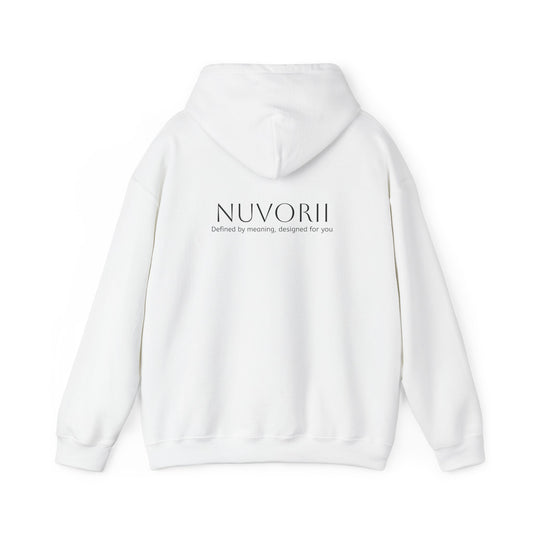 Minimalist White Hoodie - Stylish & Cozy Unisex Sweatshirt, Perfect for Casual Wear, Gift for Him/Her, Everyday Comfort, Holidays